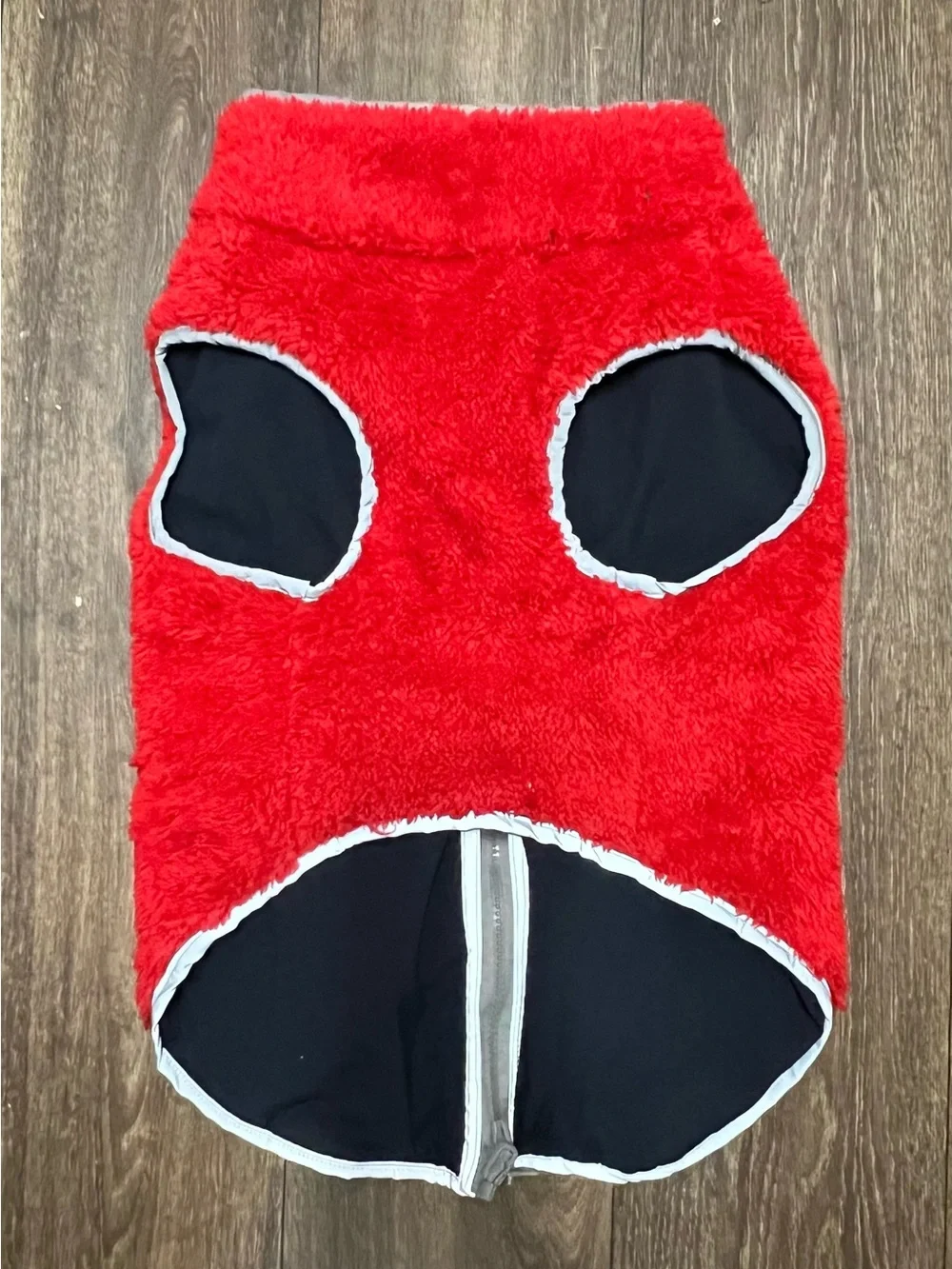 Comfortland Red Fleece Pet Jacket